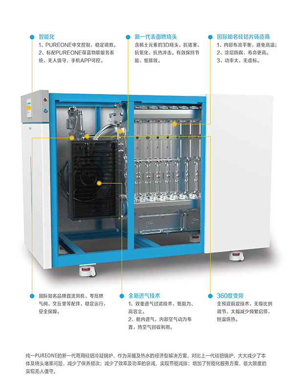 PUREONE鑄鋁鍋爐內(nèi)部結(jié)構(gòu) 葆藍(lán)鍋爐