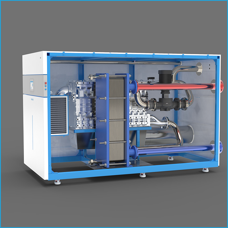 硅鋁冷凝一體式熱水機(jī)組